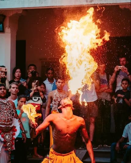 Traditional Fire Dance